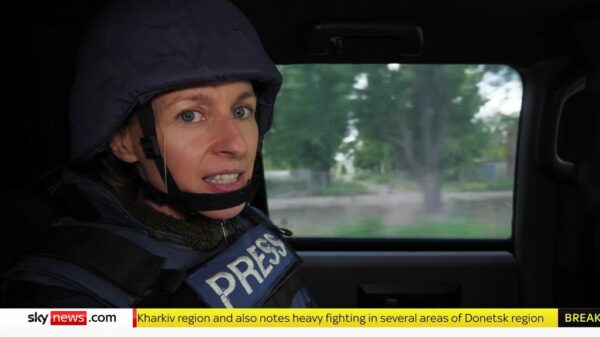 Deborah Haynes in Ukraine