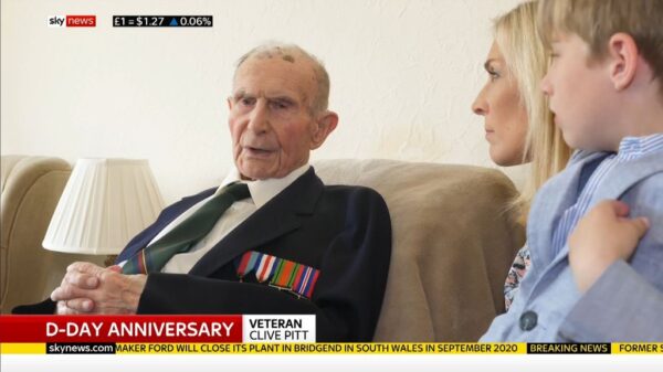 Sarah Hewson Clive Pitt Jack Hewson Sky News 3