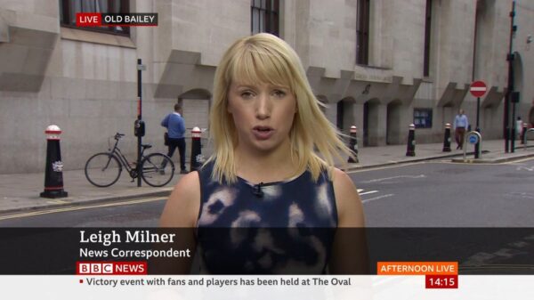 BBC News Presentation 2019 Afternoon Live 15