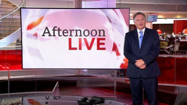 BBC News Presentation 2019 Afternoon Live 3