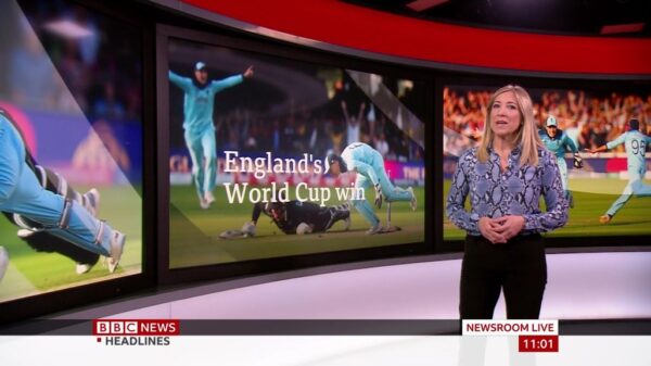 BBC News Presentation 2019 Newsroom Live 12