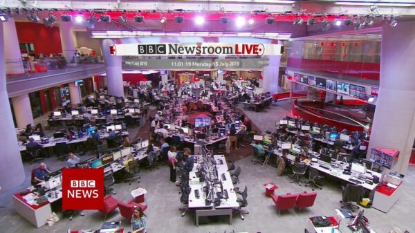 BBC News Presentation 2019 Newsroom Live 9
