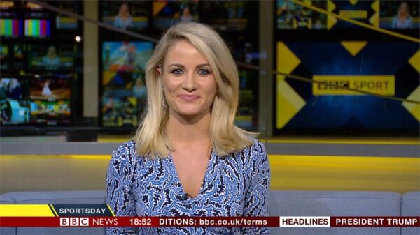 Holly Hamilton BBC Sport Presenter 6