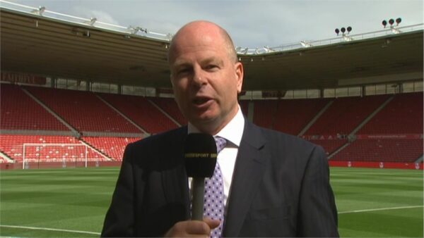 John Roder BBC Match of the Day commentator 1