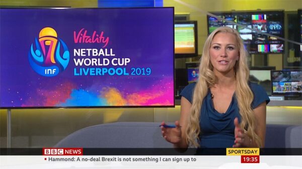 Sarah Stone BBC Sport 2