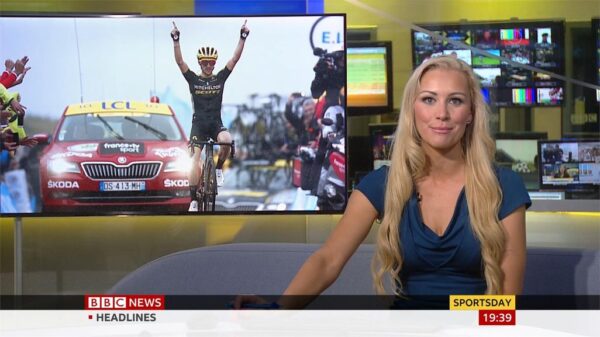 Sarah Stone BBC Sport 3