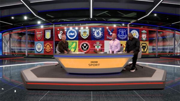 BBC Sport Match of the Day 2019 Studio 3