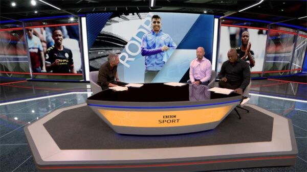 BBC Sport Match of the Day 2019 Studio 9