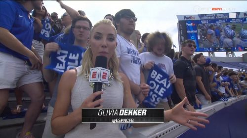 Olivia Dekker - Reporter - ESPN College Football Coverage (1)