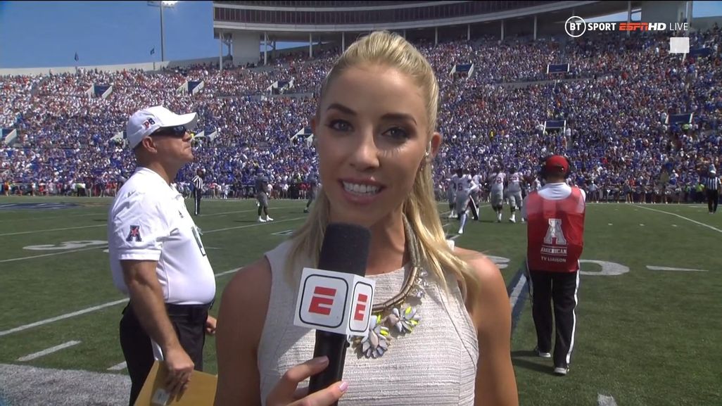 Olivia Dekker Reporter ESPN College Football Coverage 2