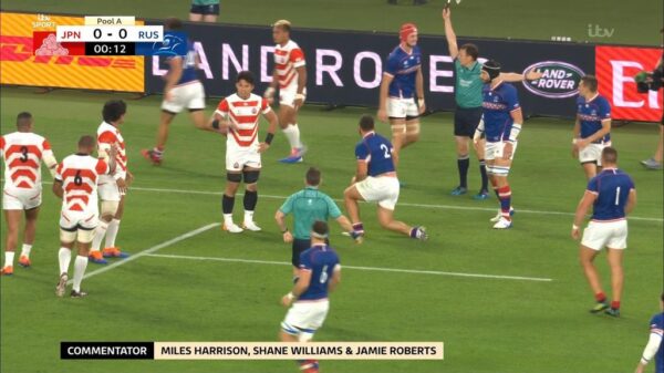 Rugby World Cup 2019 Graphics ITV Sport 16