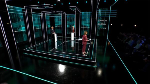 General Election 2019 The ITV Debate Johnson v Corbyn Presentation 14