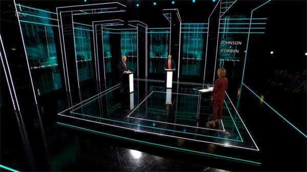 General Election 2019 The ITV Debate Johnson v Corbyn Presentation 24