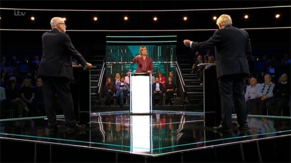 General Election 2019 The ITV Debate Johnson v Corbyn Presentation 36
