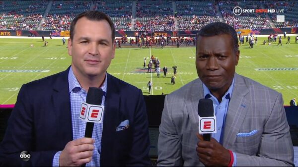 Joey Galloway XFL on ABC ESPN 2