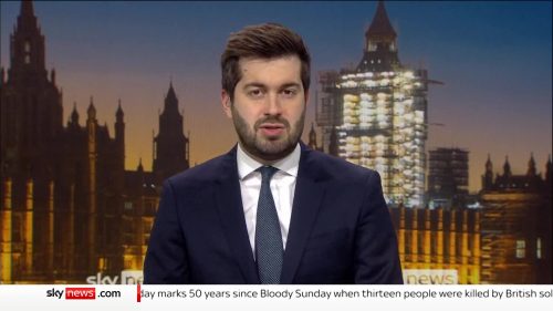 Joe Pike Sky News Correspondent