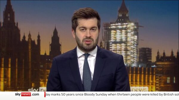Joe Pike Sky News Correspondent 2