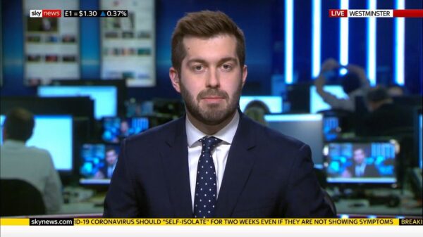 Joe Pike Sky News Politcal Correspondent 2020 1