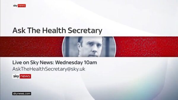 Ask the Health Secretary Sky News Promo 2020 3