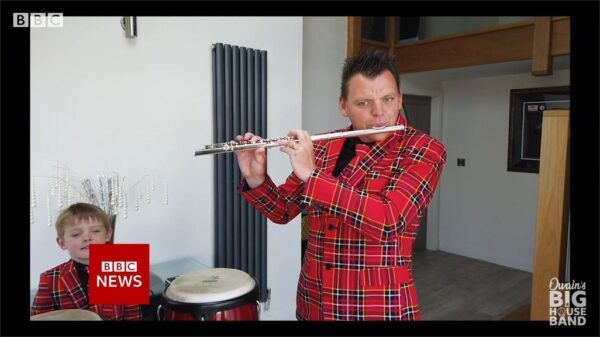 BBC Owains Big House Band countdown 2020 11