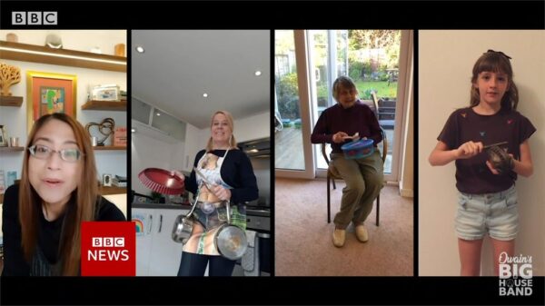 BBC Owains Big House Band countdown 2020 22