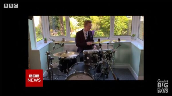 BBC Owains Big House Band countdown 2020 3