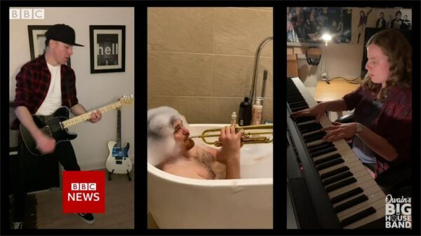 BBC Owains Big House Band countdown 2020 6