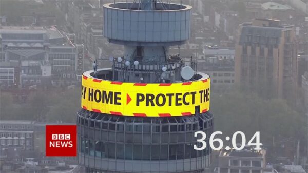 Clap for Carers BBC News Countdown 2020 7
