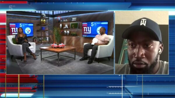 NFL 2020 on Channel 5 Studio and Graphics 11