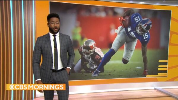 Nate Burleson on CBS Mornings 3