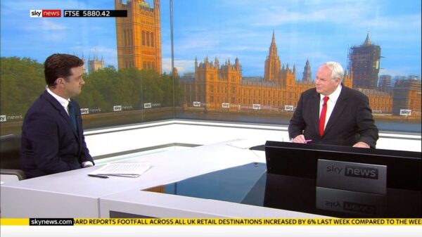 New Sky News Millbank Studio 2020 21