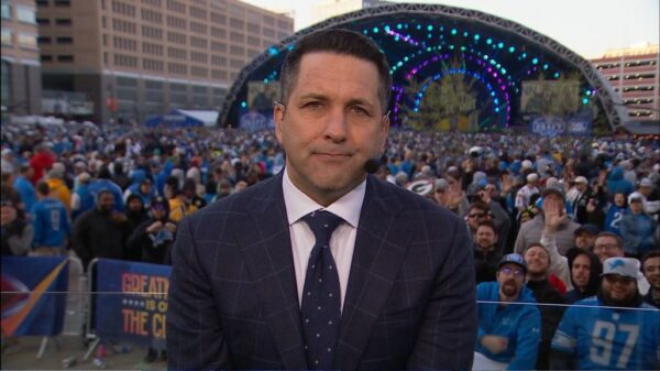 Adam Schefter at NFL Draft