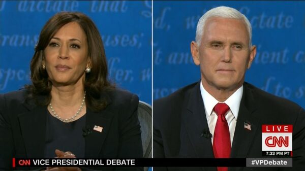 CNN HD Debate Night in America Vice Presidential Debate 2020 25