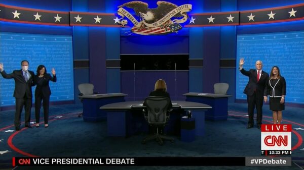 CNN HD Debate Night in America Vice Presidential Debate 2020 28