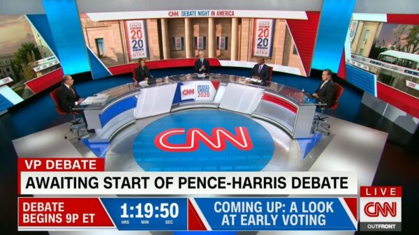 CNN HD Debate Night in America Vice Presidential Debate 2020 3