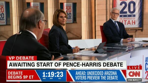 CNN HD Debate Night in America Vice Presidential Debate 2020 5