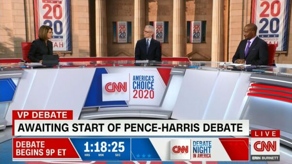 CNN HD Debate Night in America Vice Presidential Debate 2020 6