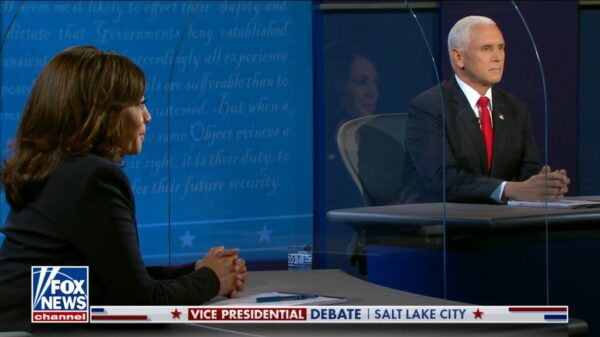 Fox News Vice Presidential Debate 2020 20
