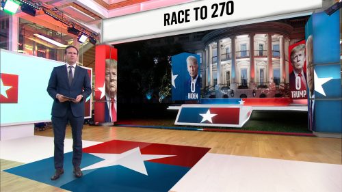 Sky News - US Election 2020 - Ed Conway at VR