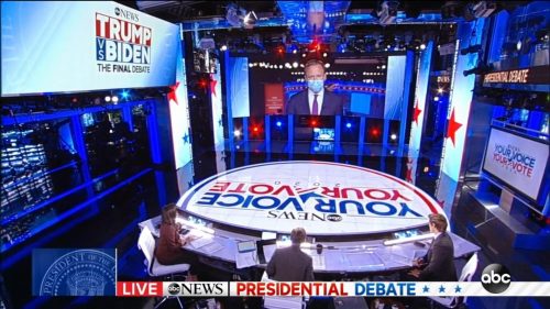 US Election 2020 - ABC News - Final Debate (22)