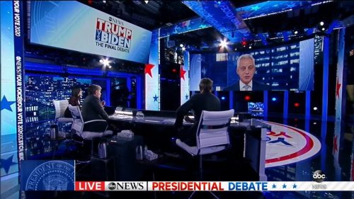 US Election 2020 - ABC News - Final Debate (38)