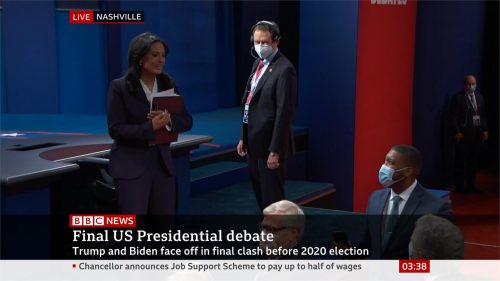 US Election 2020 - BBC News - Final Debate (30)