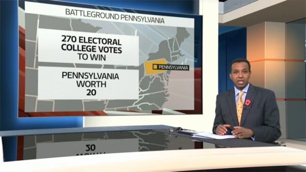 US Election 2020 ITV News Graphics 2