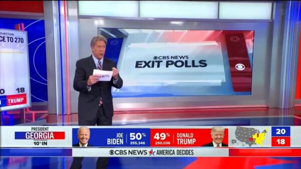 CBS News US Election 2020 Coverage 11