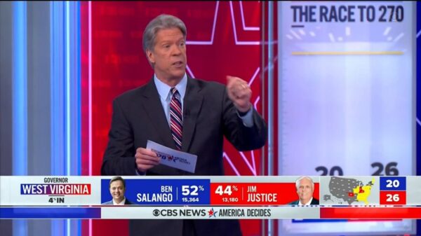CBS News US Election 2020 Coverage 15