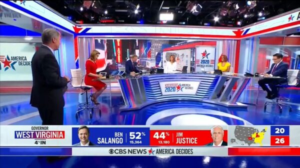 CBS News US Election 2020 Coverage 16