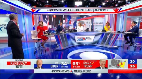 CBS News US Election 2020 Coverage 17