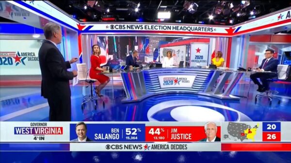 CBS News US Election 2020 Coverage 20
