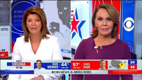 CBS News US Election 2020 Coverage 21