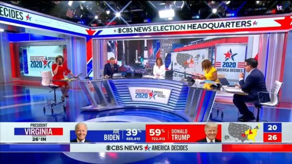 CBS News US Election 2020 Coverage 38